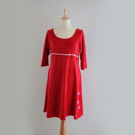 Rød kjole barn