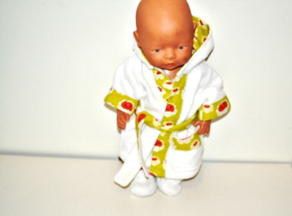 Morgenkåpe i Slik Fleece