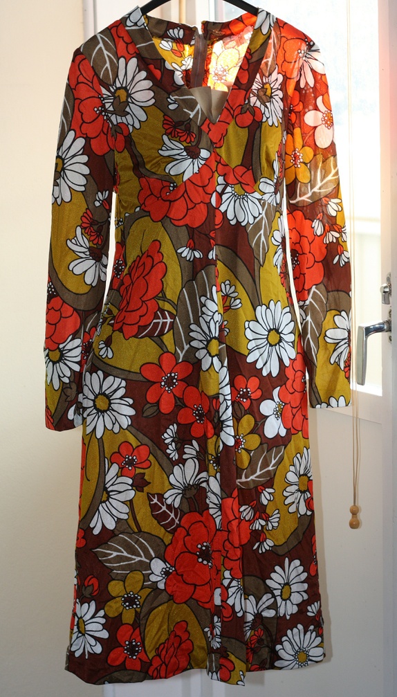 SALG!! 60/70 -talls vintage kjole strl. M Epla