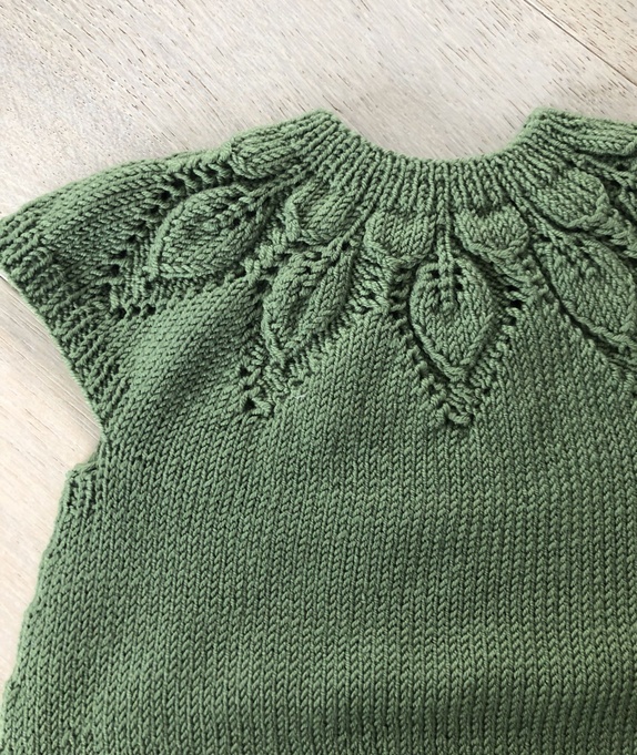 Dahlia romper str 6 mnd Epla Dahlia genser Epla