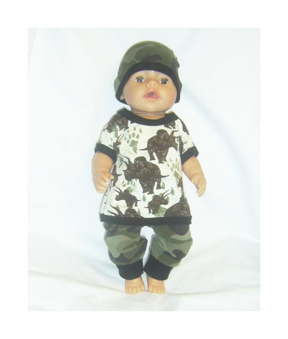 dukkeklaer til dukke 43 cm jakt klaer til guttedukken epla