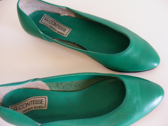 Fantastisk grønne sko Epla